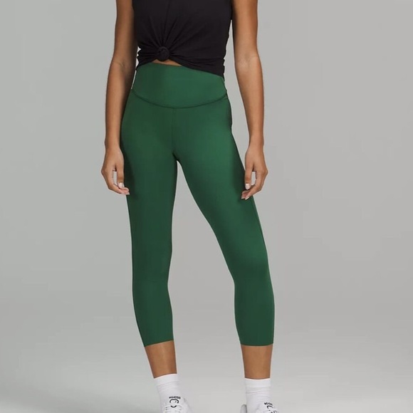 Lululemon Women's Base Pace High-Rise Crop 23" Br Tights - Picture 2 of 8